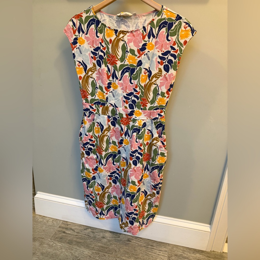 Boden Multicolor Floral Dress